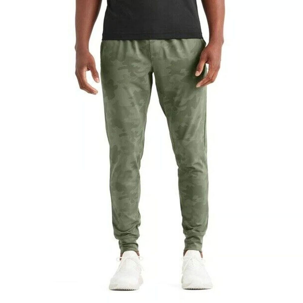 Rhone Reign Midweight Jogger Sweatpants Pants Green Camo Mens Small